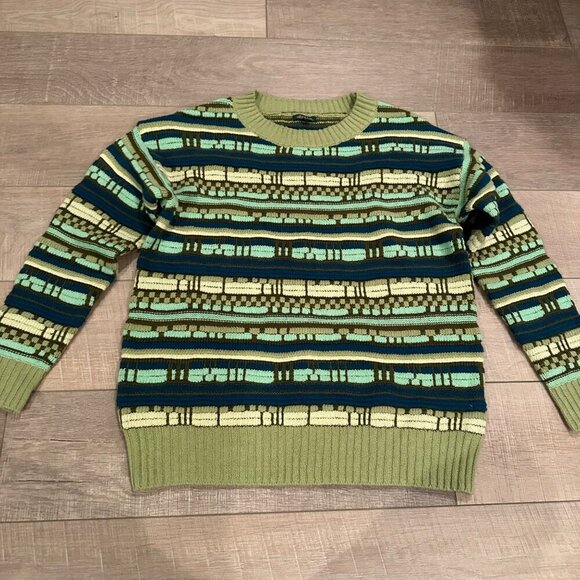 WILD FABLE MENS GREEN SWEATER MEDIUM - Picture 1 of 7